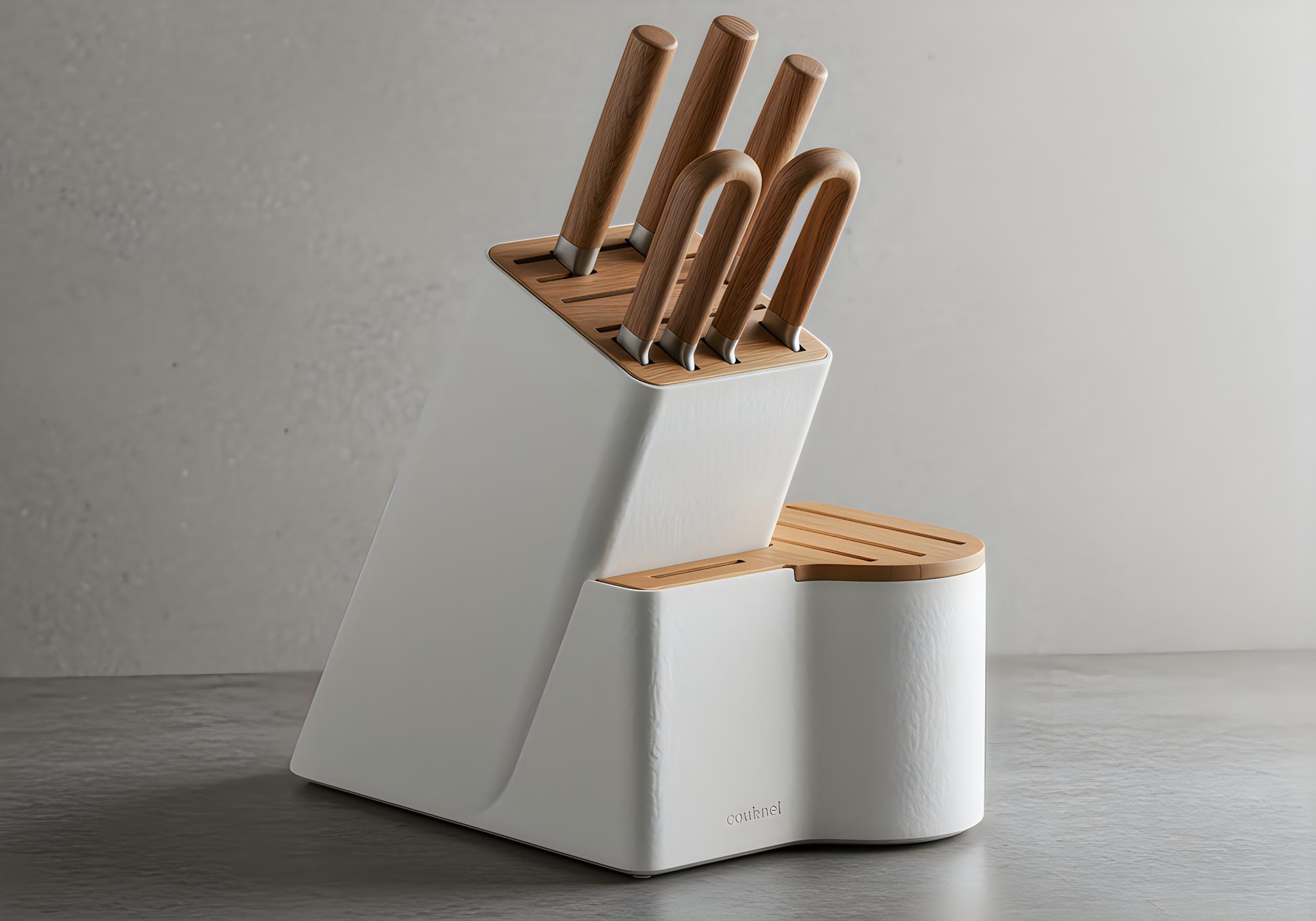 kit box with utensils and card